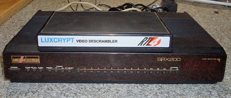 An Amstrad Fidelity decoder. Look at all the buttons! (Picture courtesy of Wikimedia Commons)