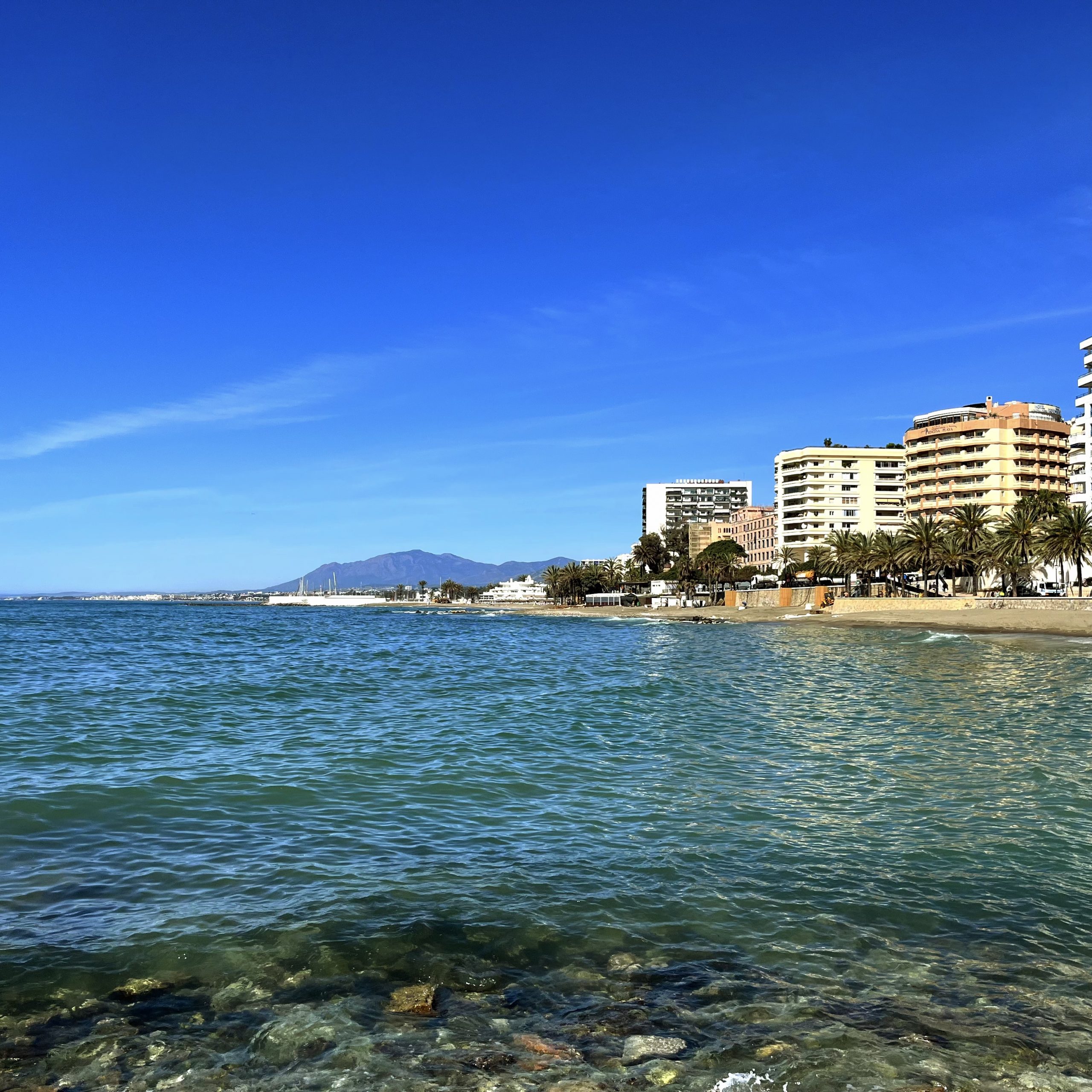 Marbella seafront