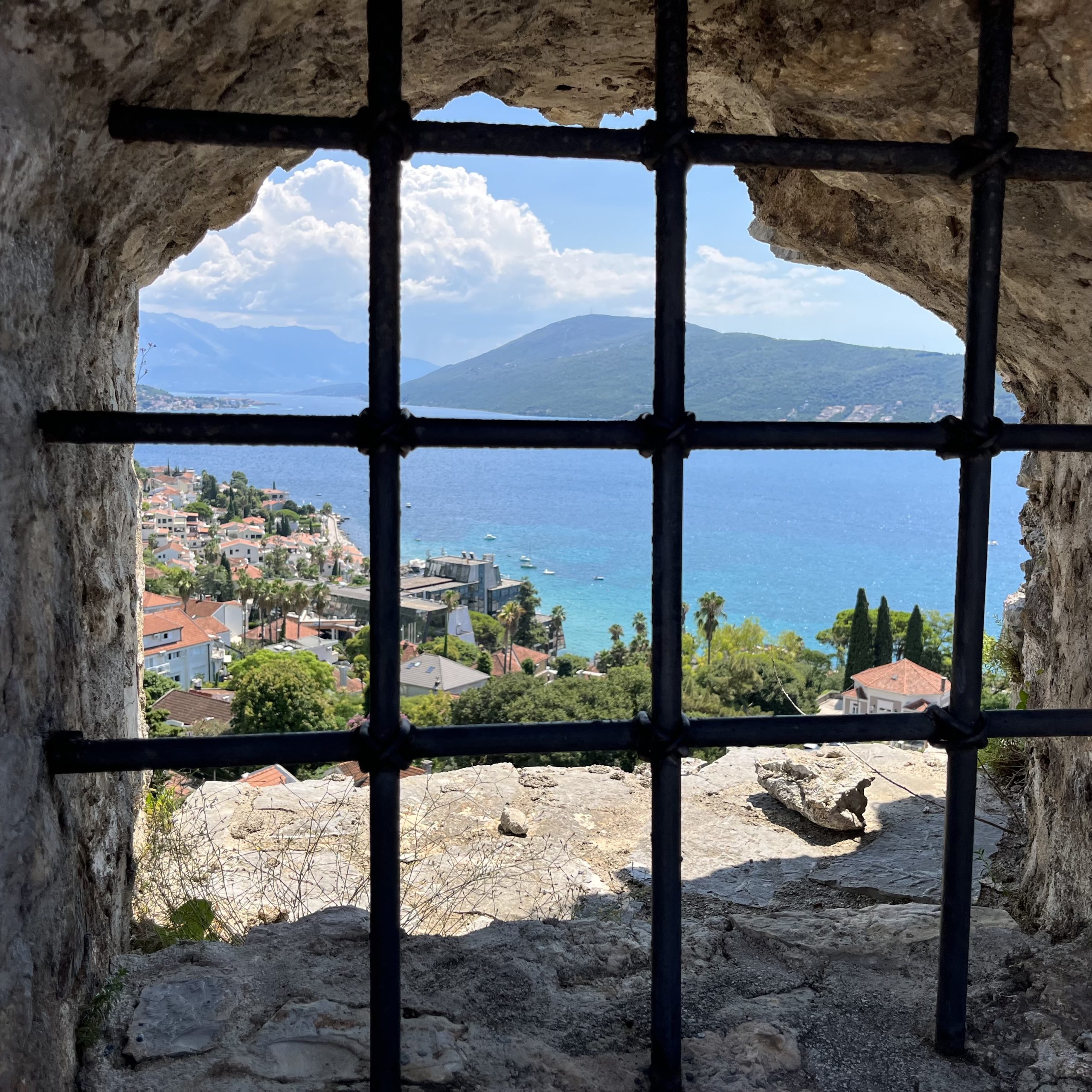 View from Kanli Kula, Herceg Novi