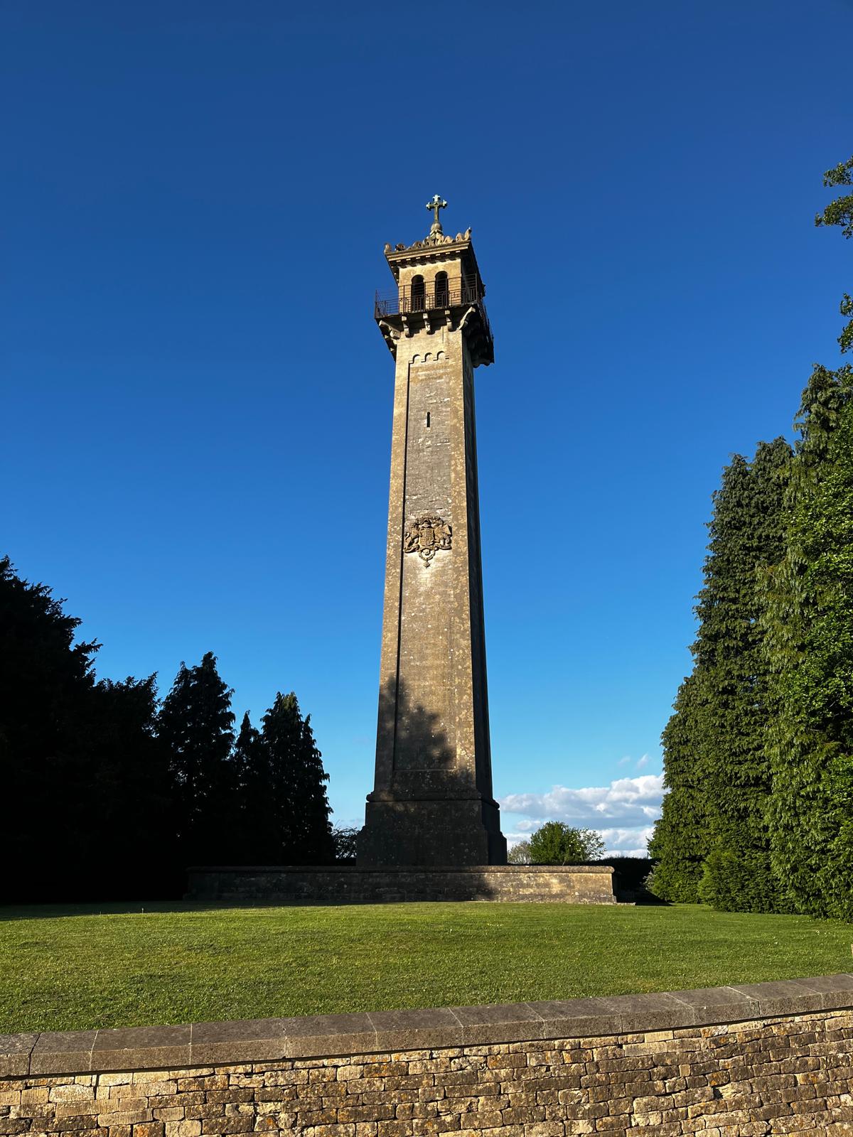 The Somerset Monument. When I cycled up to this I was on my own and had no idea what it was. (Photo: Ed Hems)