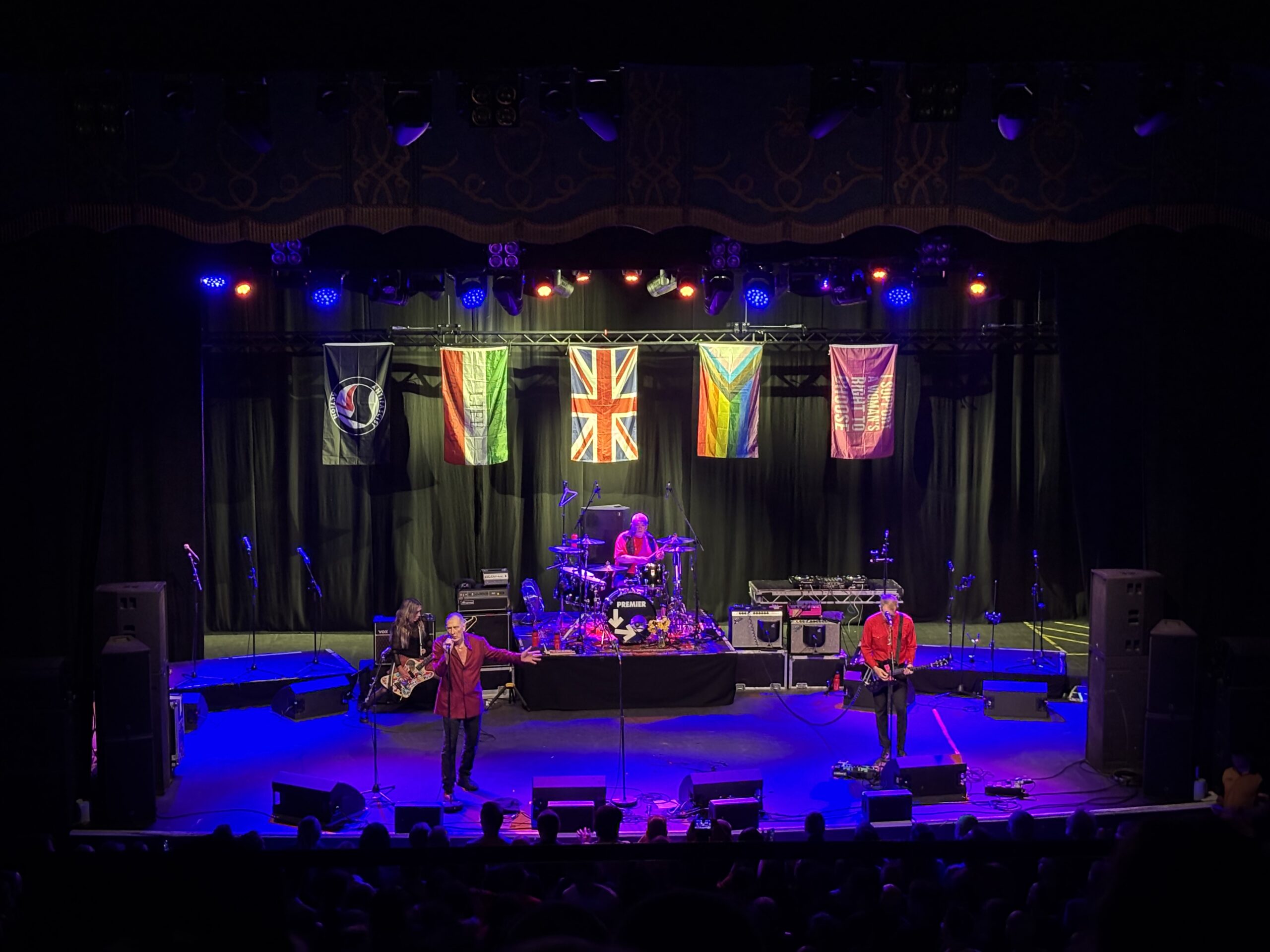 Gang of Four playing their final London gig at the Kentish Town Forum, 24 June 2025