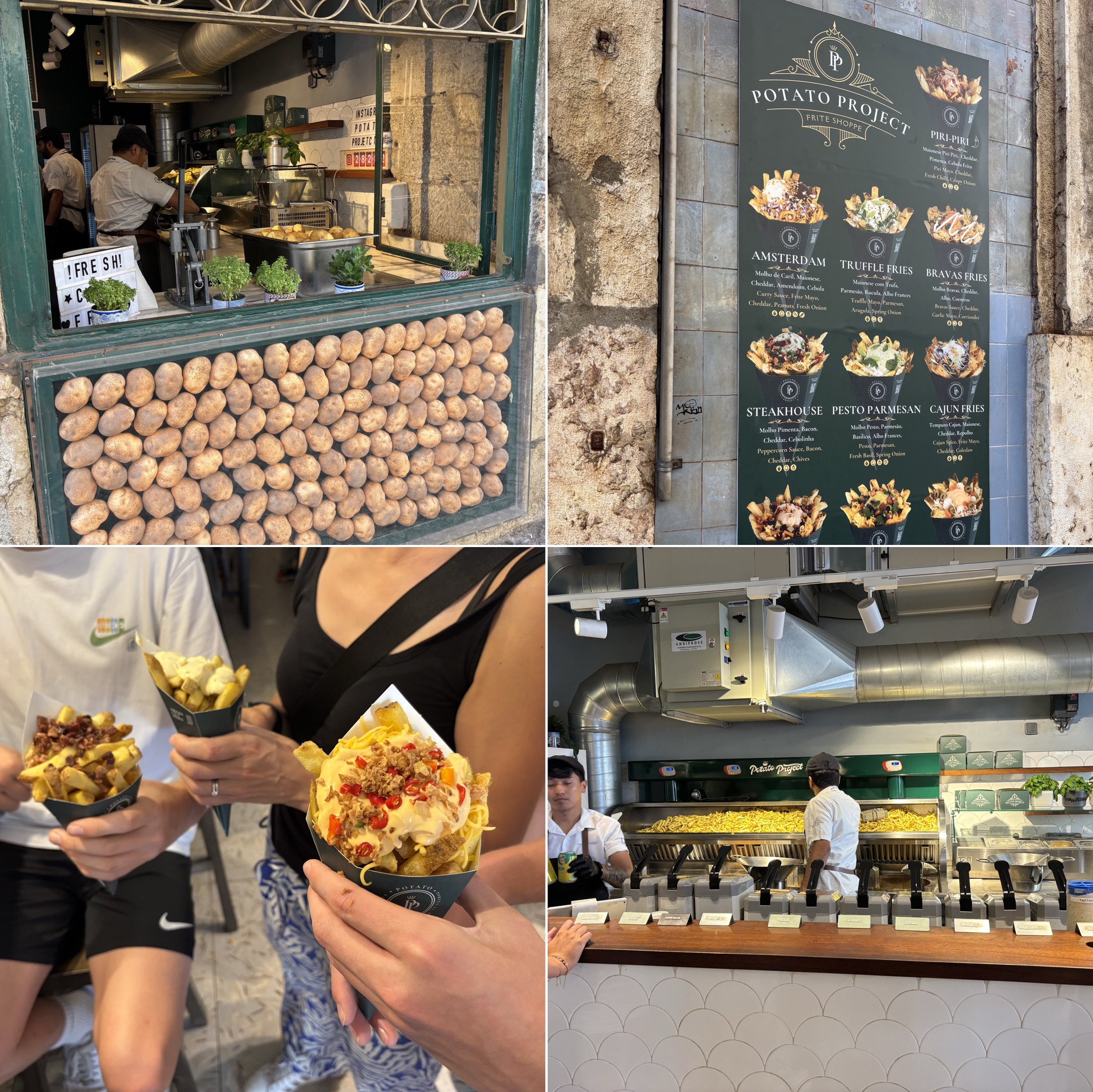 Views of The Potato Project, Lisbon