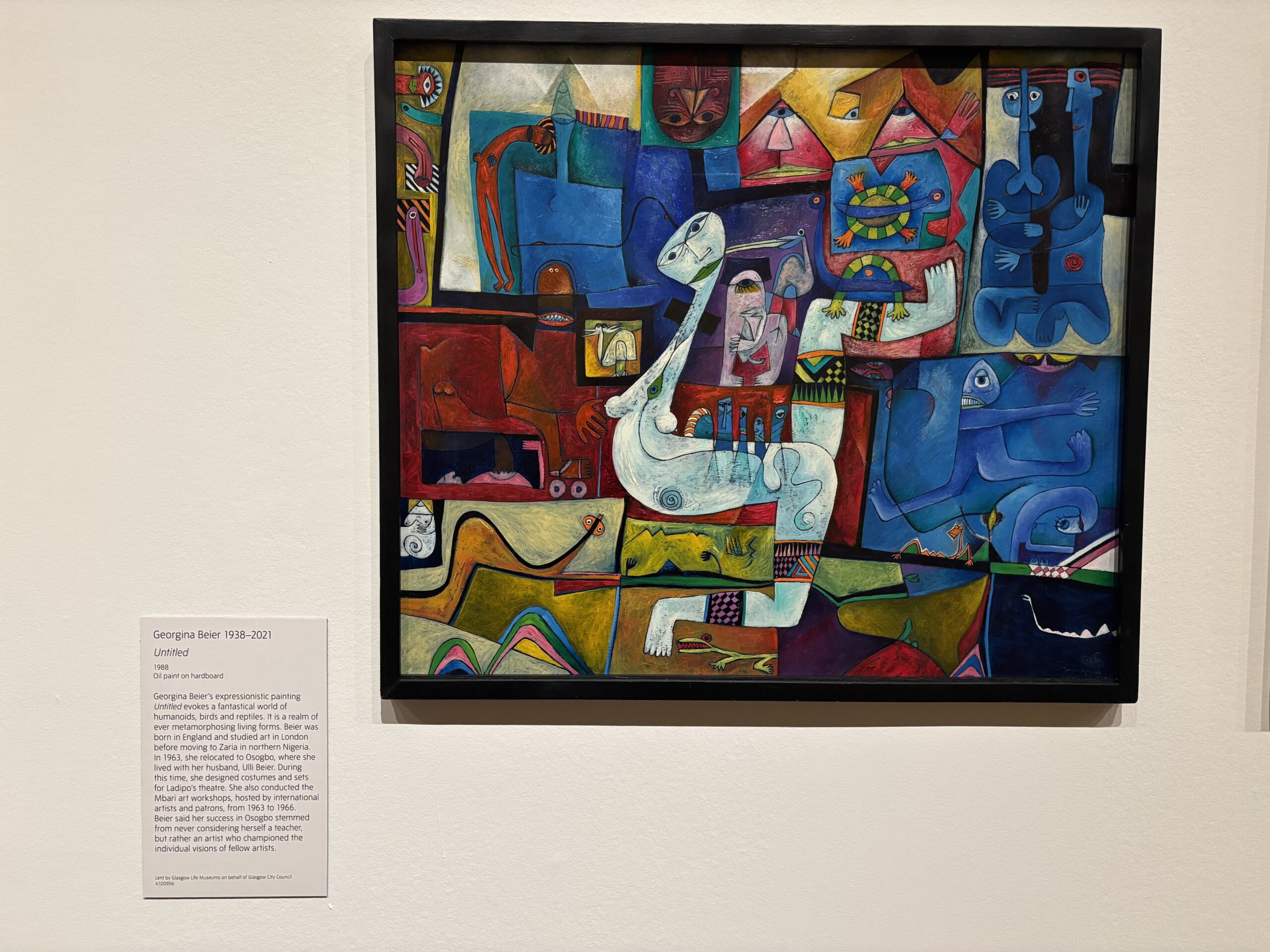 Untitled by Georgina Beier, on display at the Tate Modern, London.