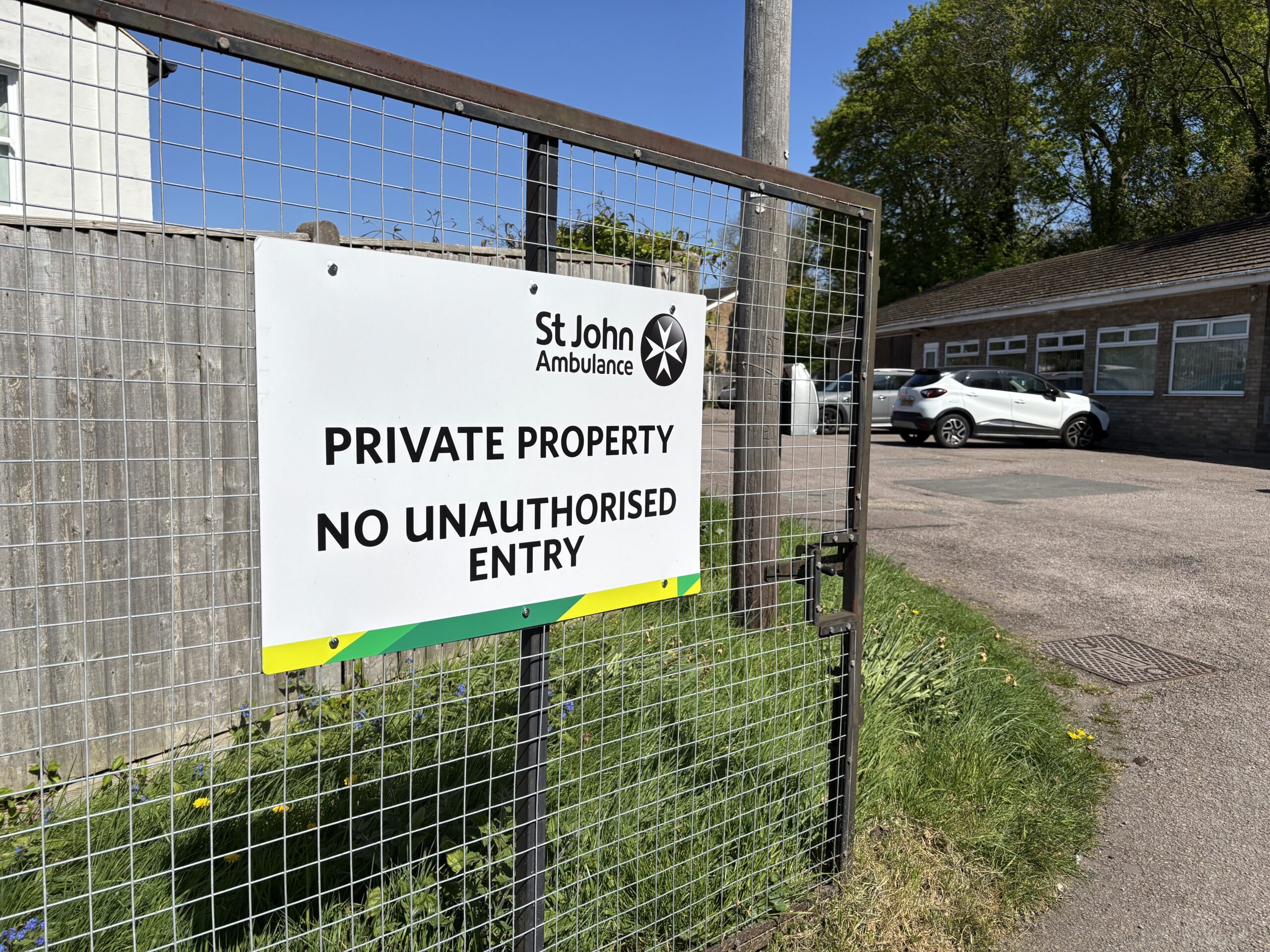 St John Ambulance training centre in Hemel Hempstead. Tucked away on a residential street, you might never know that it’s there.