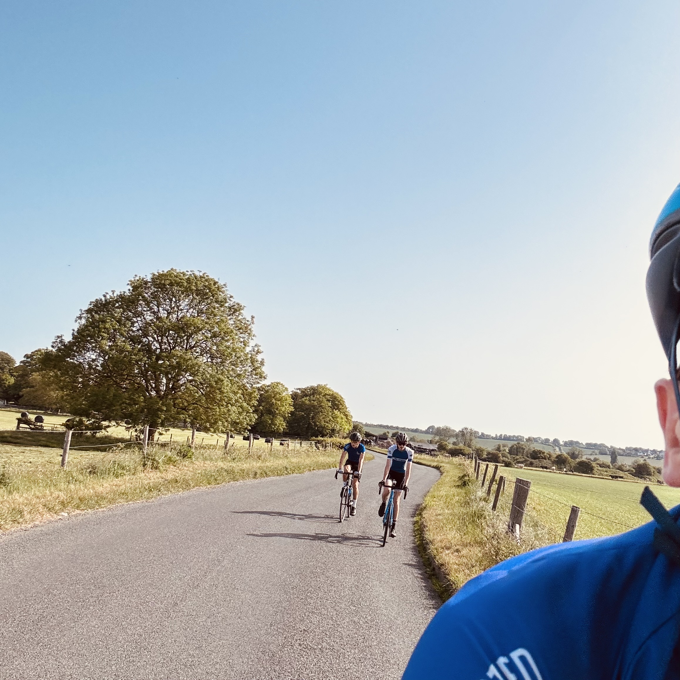 Three Dorans go on a gorgeously sunny bike ride.